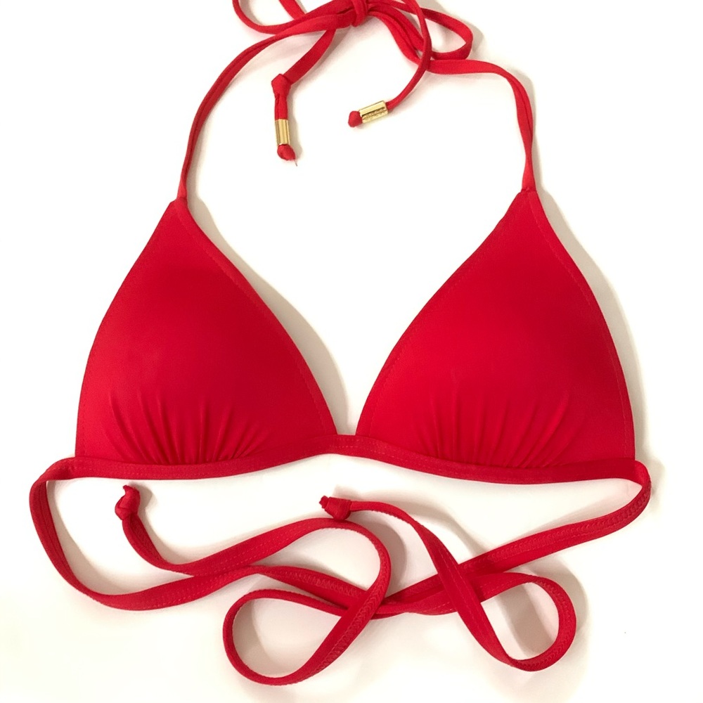 Voda Swim Scarlet Envy Push Up String Bikini Top